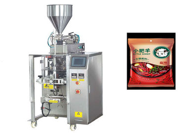 Auto Sauce Liquid Pouch Filling Equipment Easy Maintenance High Precise